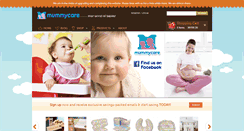 Desktop Screenshot of mummycare.com.my