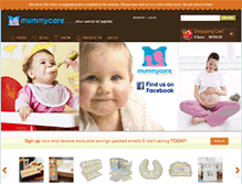 Tablet Screenshot of mummycare.com.my